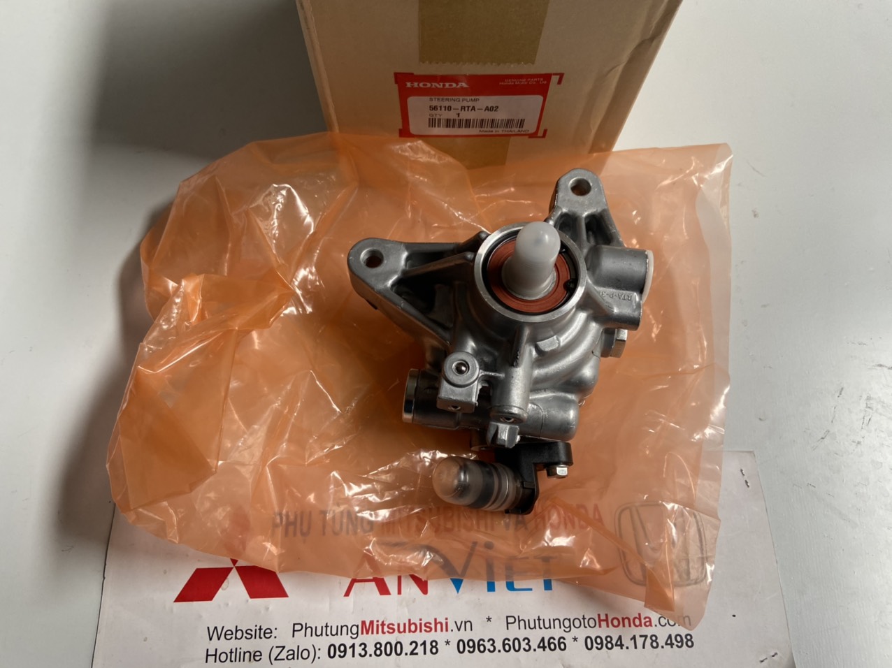 Bơm trợ lực lái xe honda CRV 2010 